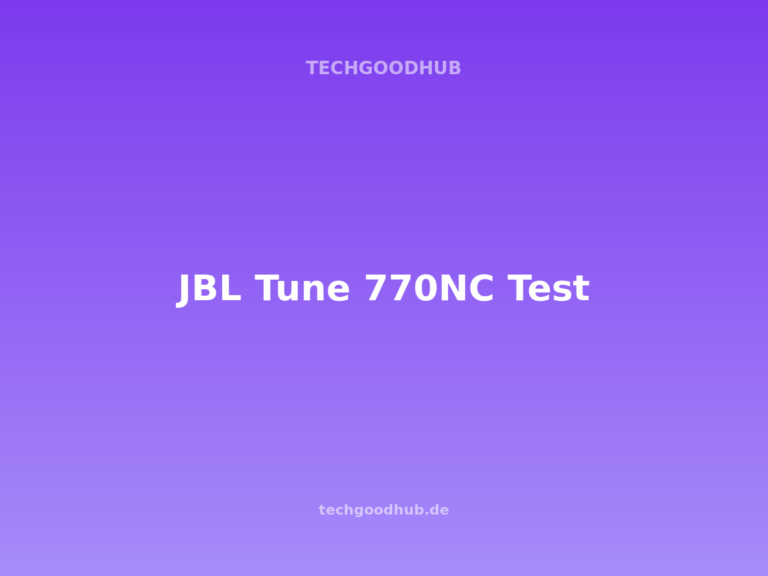 JBL Tune 770NC im Langzeit-Test: ANC-Kopfhörer für 100 Euro